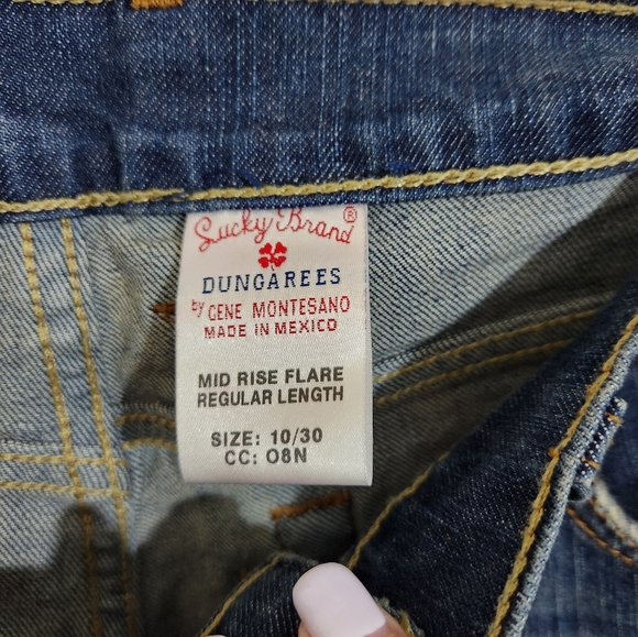 Lucky Brand Mid Rize Flare Classic Blue Women's Jeans, Size 10 - Picture 2 of 7